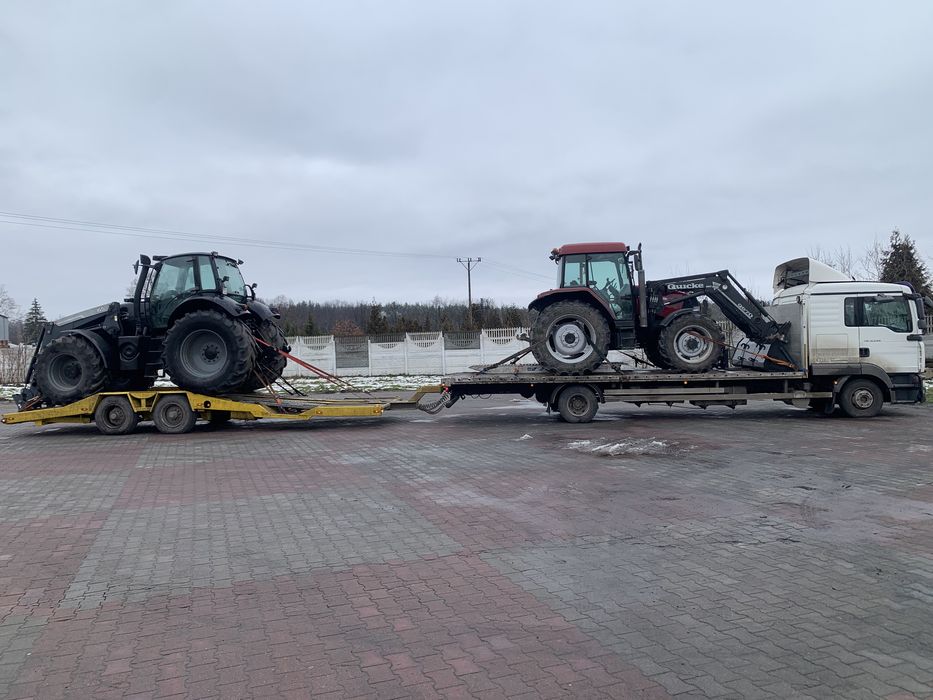 Autolaweta Holowanie Transport Aut Maszyn Busów Traktorów Ciągników !!