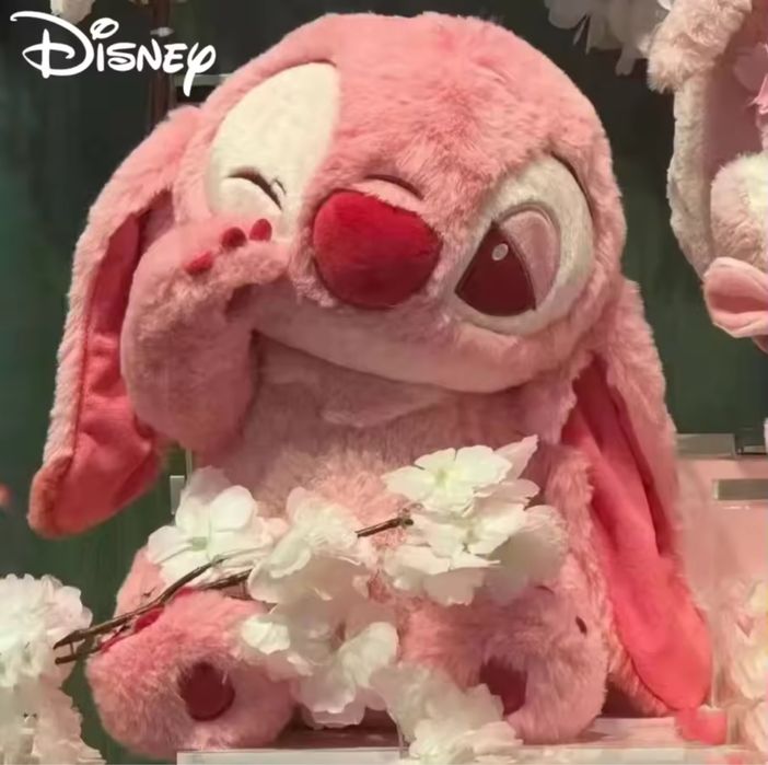 ‼️Мʼяка Іграшка‼️ Стіч Рожевий Янгол з мультфільму Lilo & Stich Стич