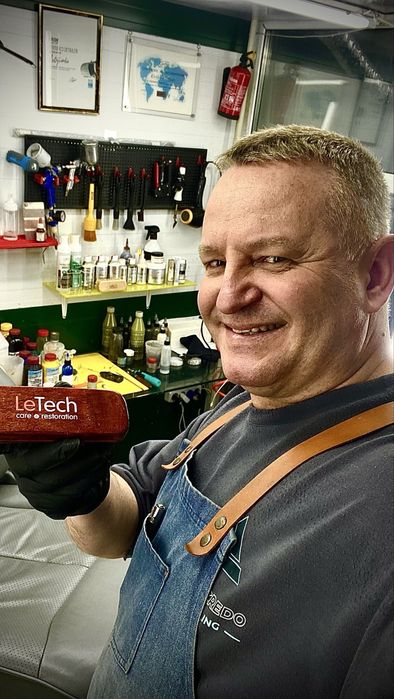 Реставрация натуральной кожи на Нивках