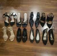 Vários sapatos salto