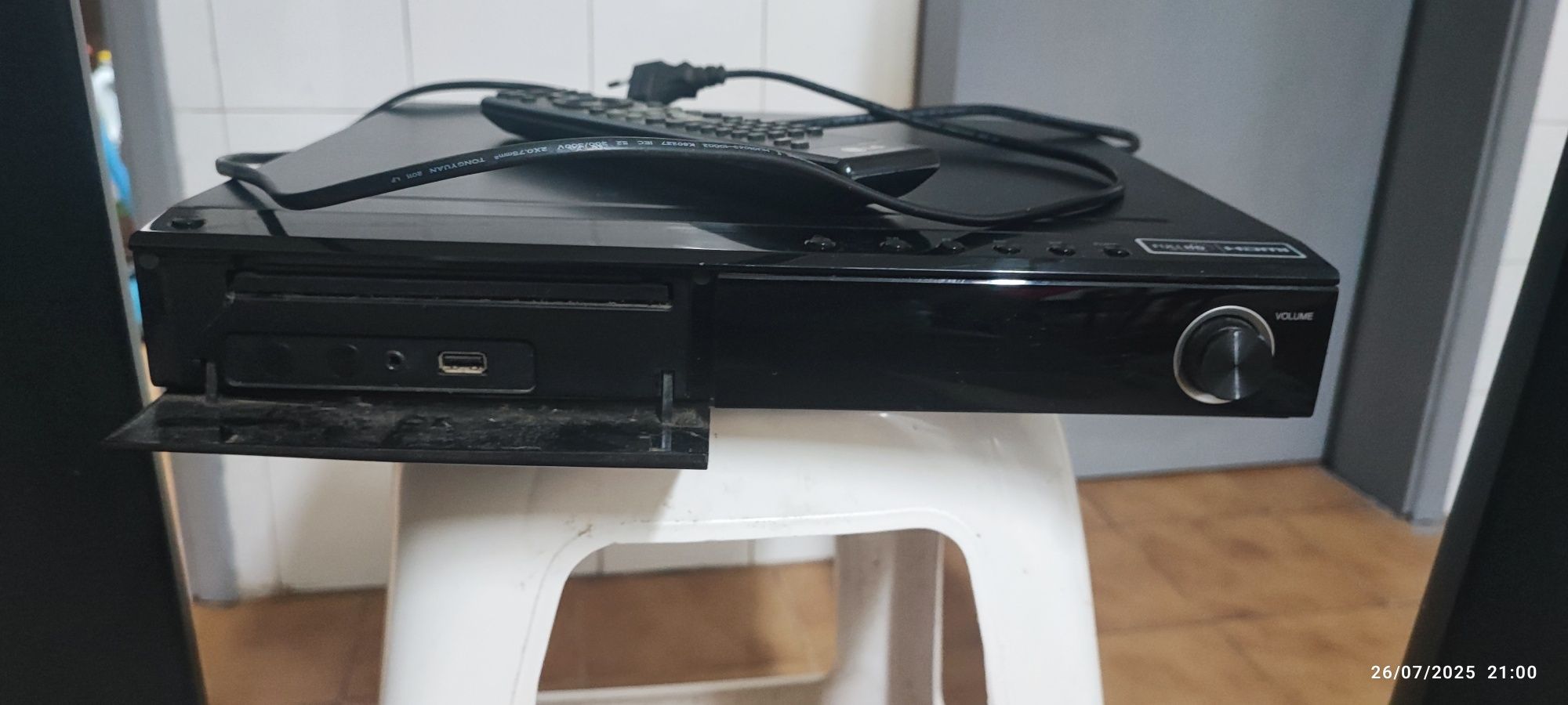 Leitor LG com colunas LG
