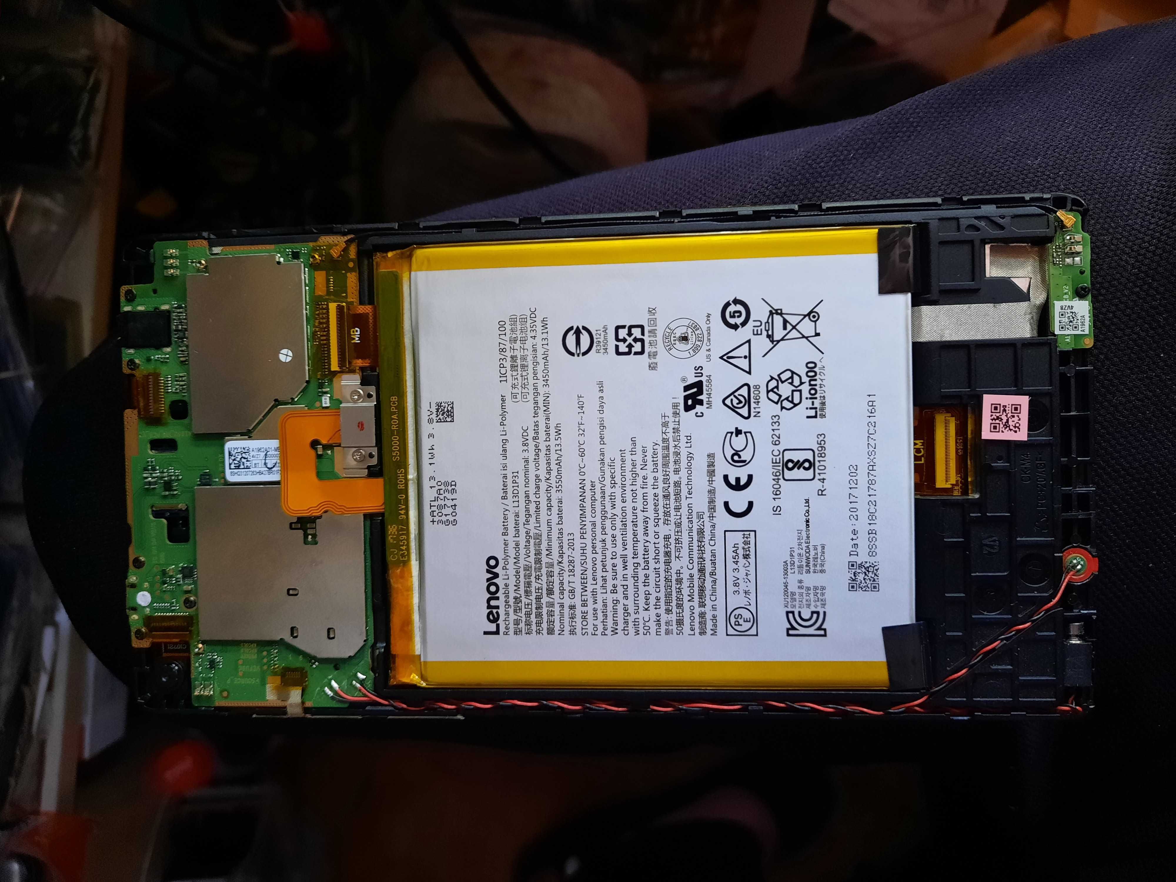 Разбор lenovo tb-7304x