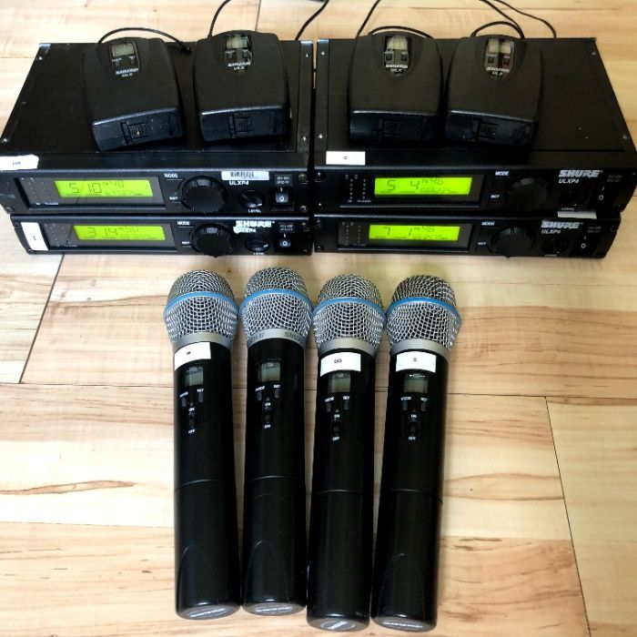 Радиосистемы Shure BLX SLX, PGX, ULX ( только оригинал)