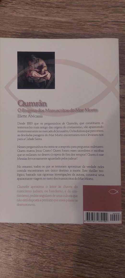 Livro Qumrân - o enigma dos manuscritos do mar morto