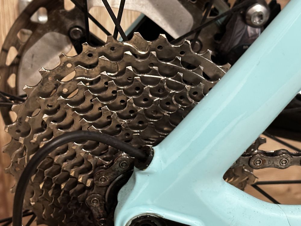 Bianchi Aria Celeste [size 57] koła Vision Ultegra