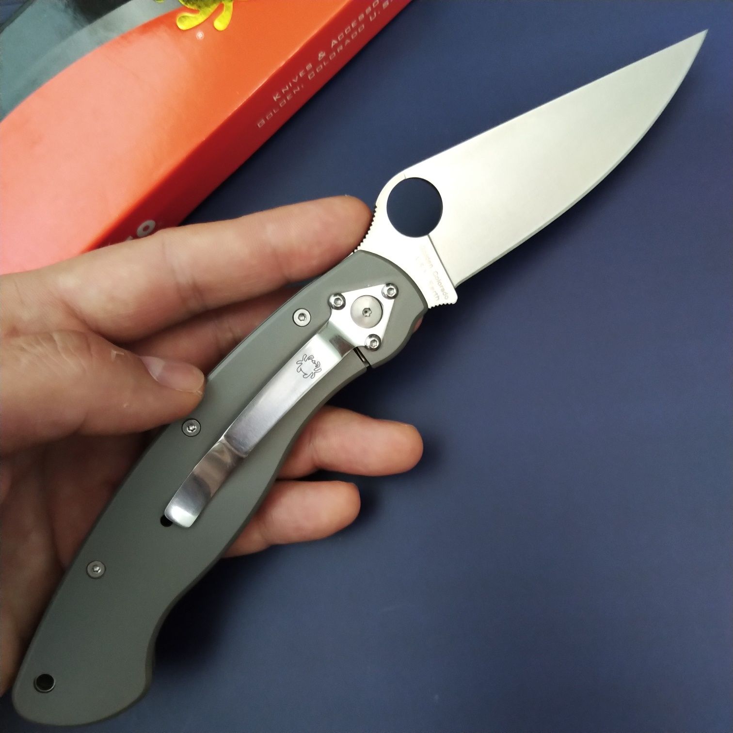 Нож Spyderco Military C36 Titanium