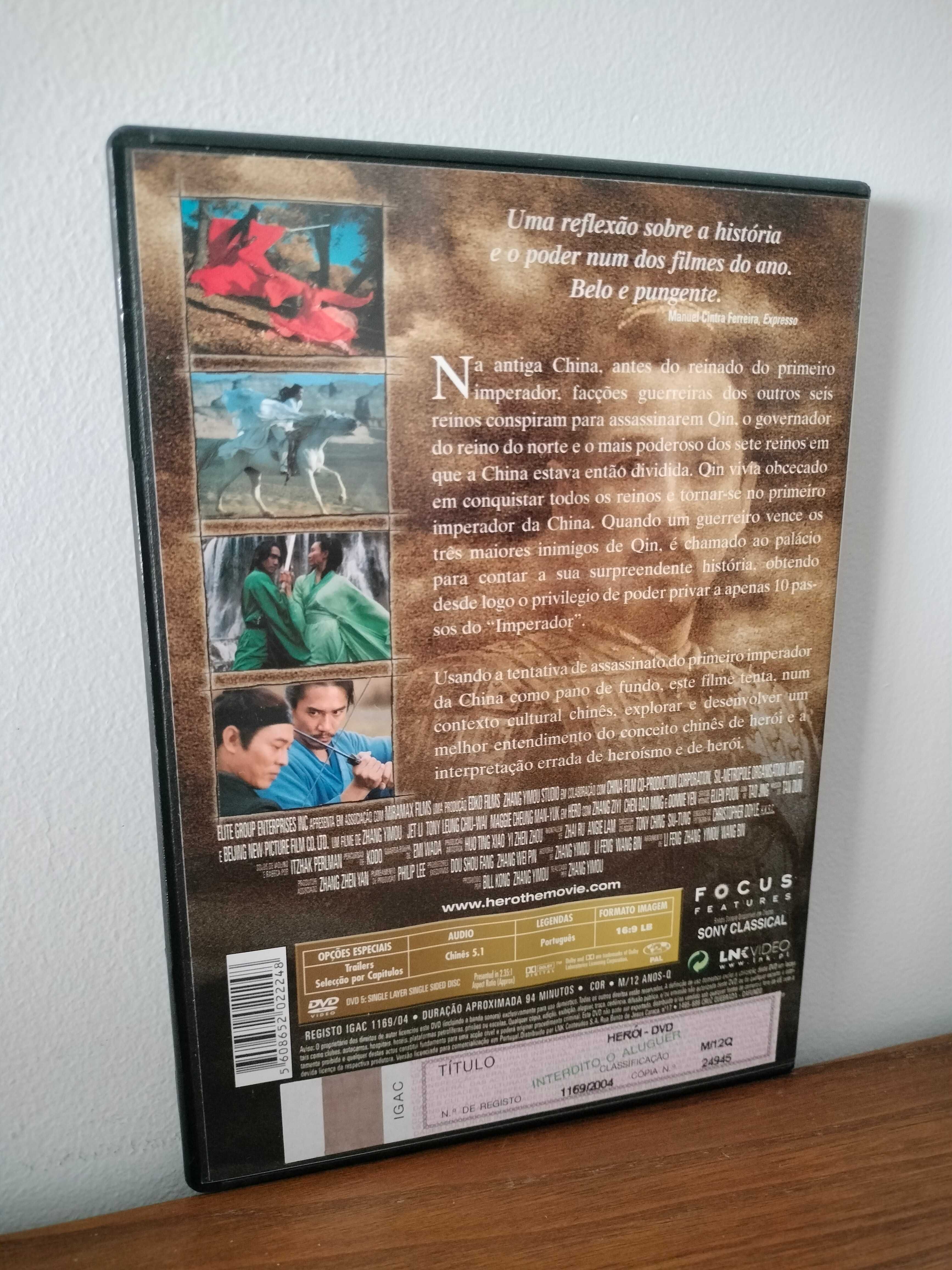 Filme DVD: Herói - Hero