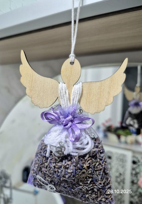 Оригінальний ароматизатор в авто, Ангел лаванда