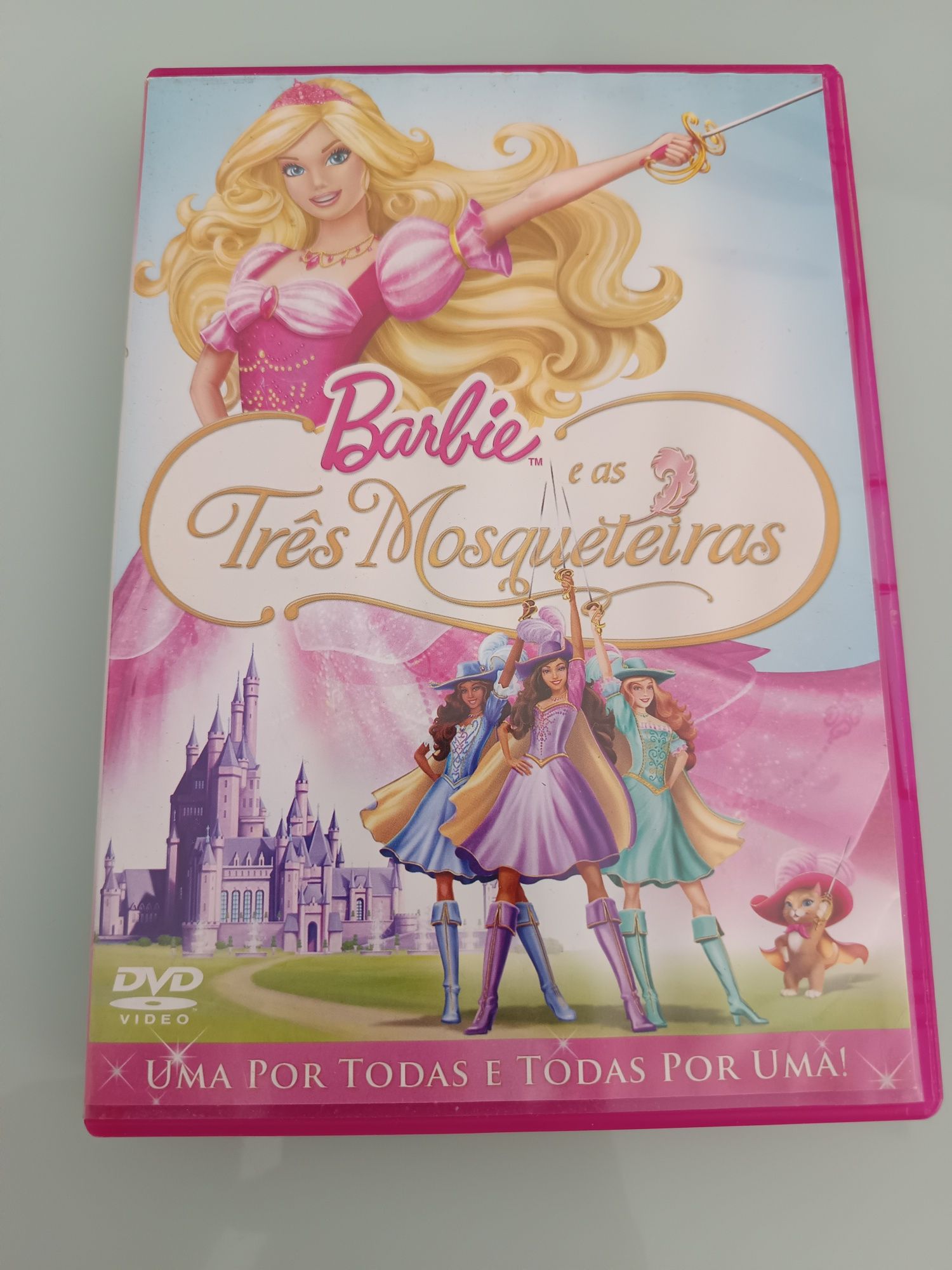 DVD Barbie e as três mosqueteiras
