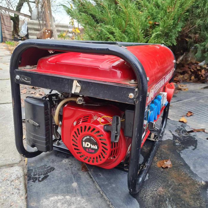 Генератор бензиновий 2.5-2.8 кВт Німецький (DW8500W, PR8500W)