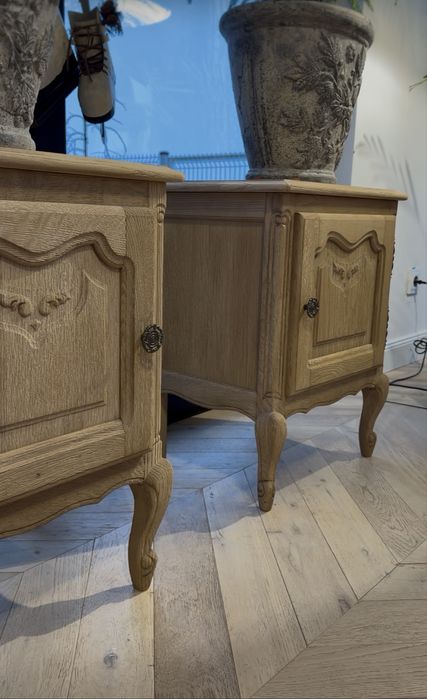 Ludwikowskie szafki nocne , stoliki nocne - st.surowy