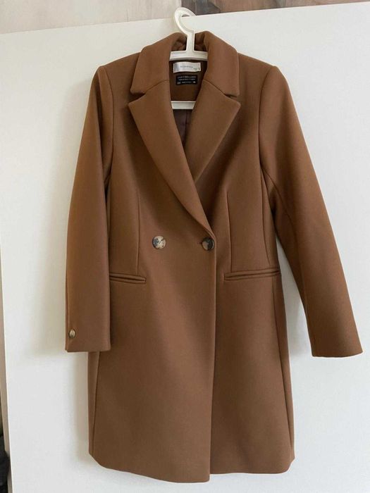 M.BELLUCCI/RESERVED. Płaszcz damski wełniany. Roz. 38