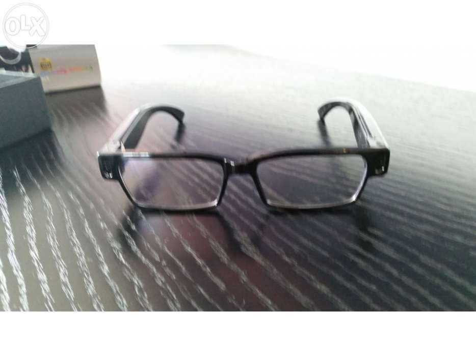 Oculos com micro camera spy minuscula lente incolor transparente camar