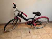 Bicicleta criança, roda 24, 9-12 anos, com 6 mudanças (quase nova)