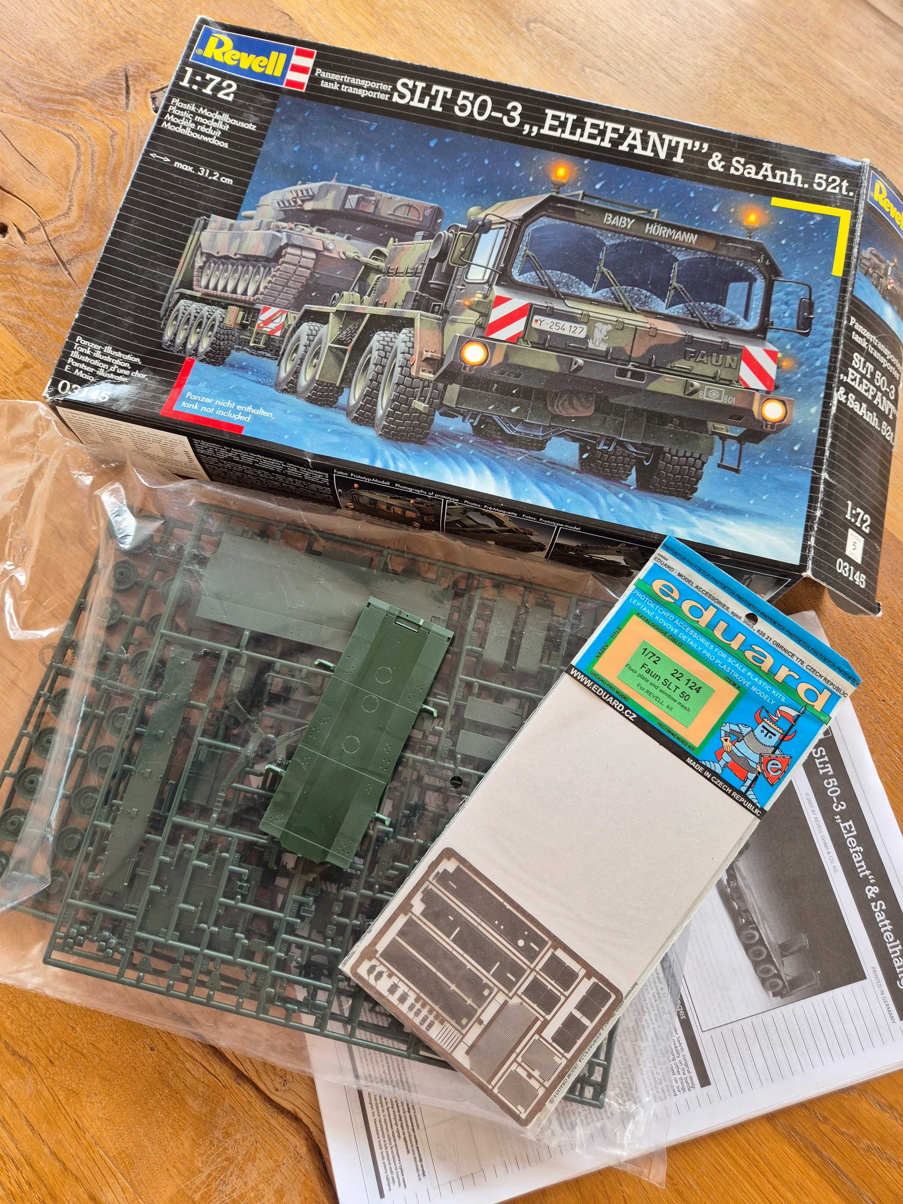 Revell 03145 Faun SLT 50-3 + blaszka Eduard 22124 1/72