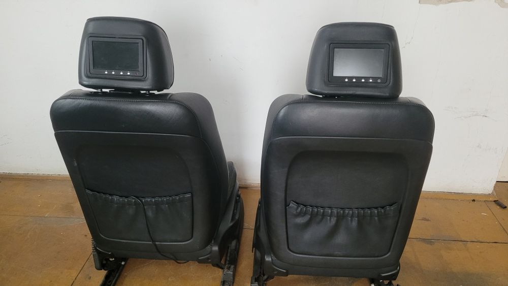 Komplet foteli fotele bmw x5 e53 grzane pompowane  bardzo ładne !