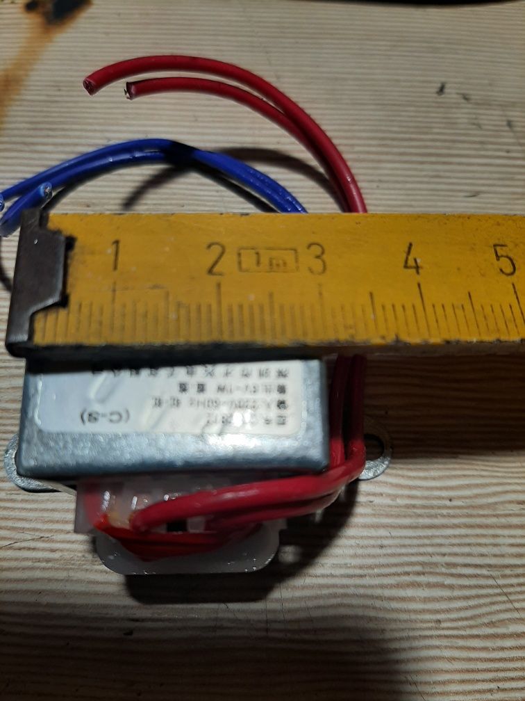 Transformator 220v - 6v 1w