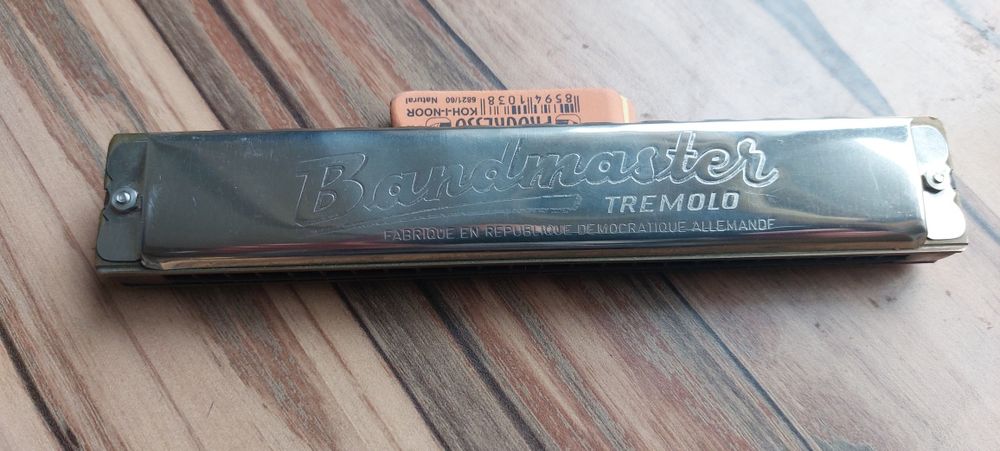 ПродаюПрофес-ную Губную Гармошку Bandmaster TREMOLO Германия 2х рядную