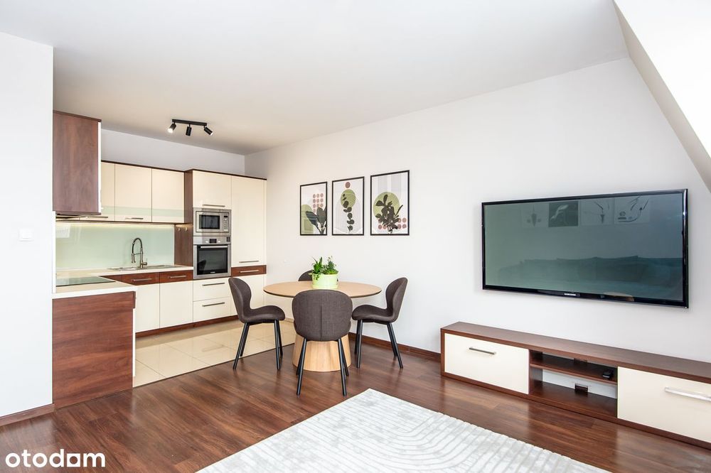 Nowoczesne Dwupokojowe Mieszkanie Centrum Wyposażone Penthouse 56Mkw