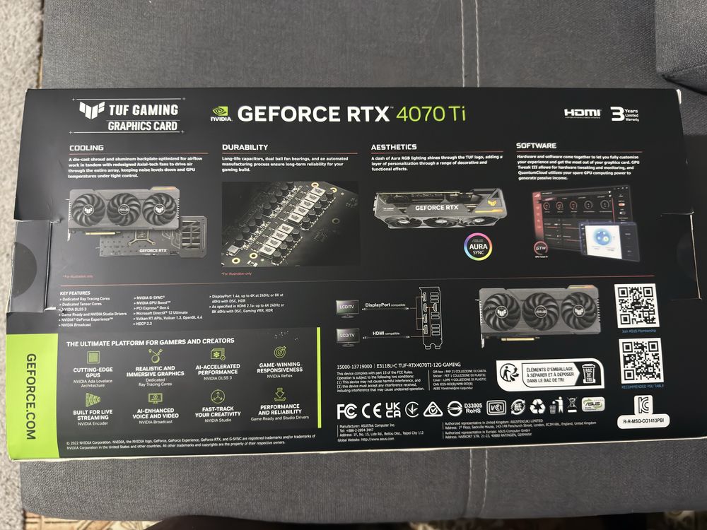 Placa de Video 4070Ti 12GB