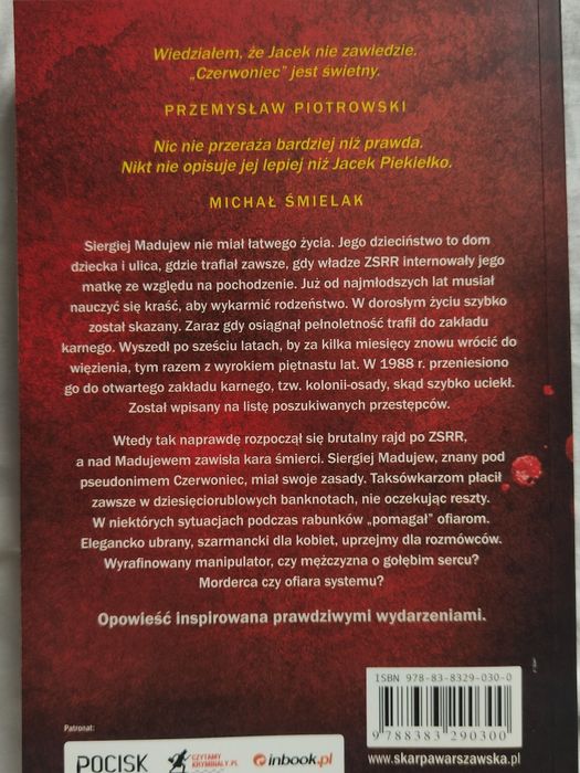 Książka Czerwoniec Jacek Piekiełko