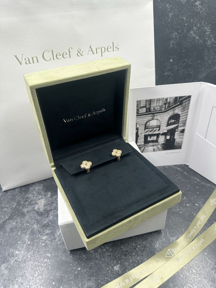 Сережки 1:1 Van Cleef & Arpels