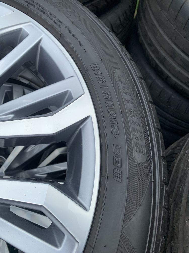Felgi koła vw T Roc 18 tki R Line lift jak nowe