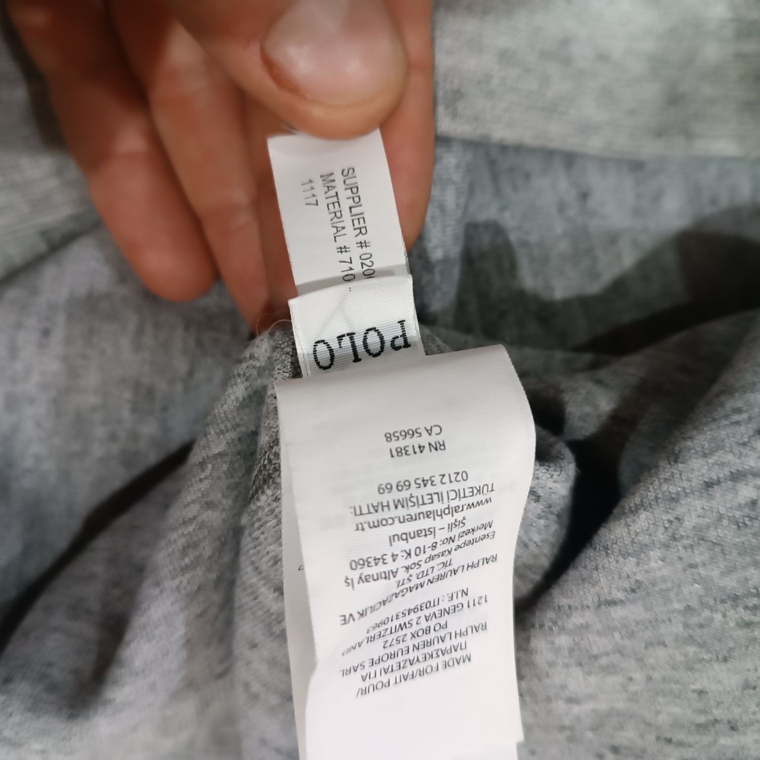 Ralph Lauren bluza polo roz,50/50/L bawełna okrągły dekolt nadruk p