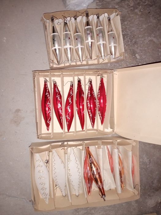 Bombki choinkowe PRL