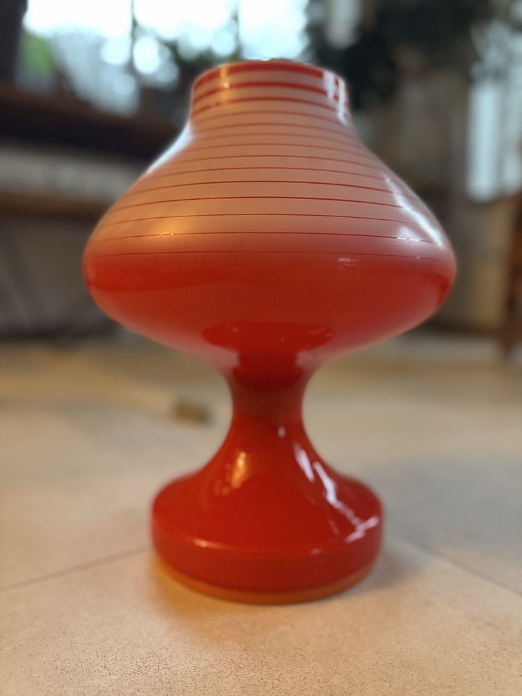 Lampa szklana, Stepan Tabery Czechoslowacja, lata 60/70  unikat