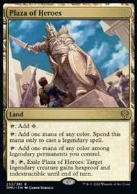 Plaza of Heroes FOIL MTG karta