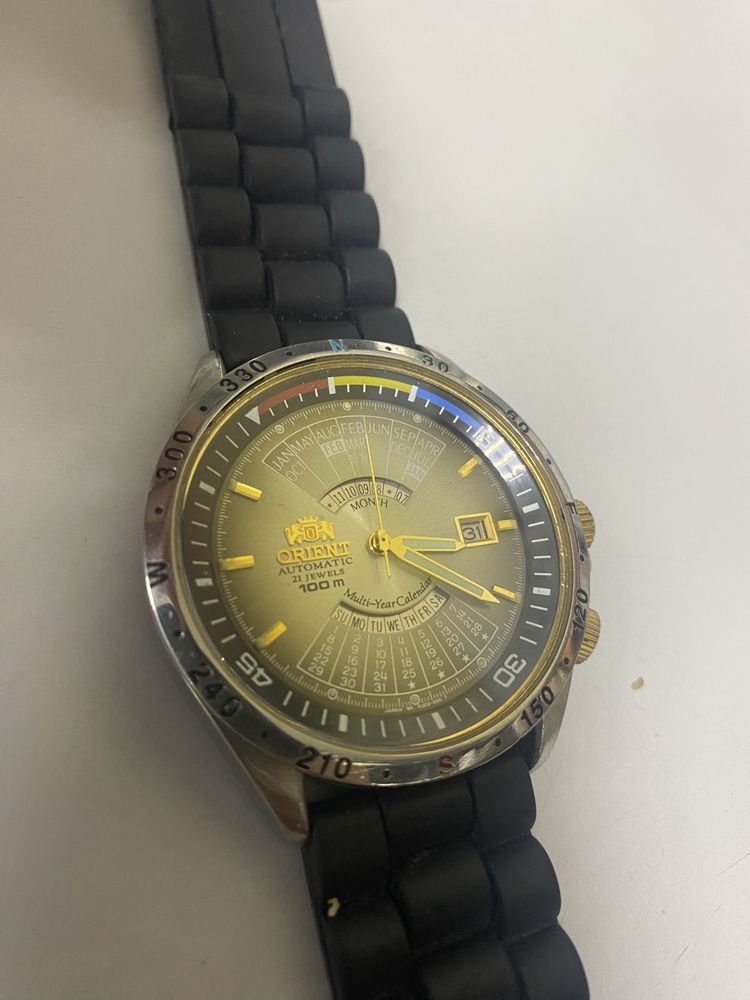 Годинник часы Vintage Orient Оріент Automatic 21 jewels 100m EA EU03