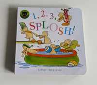 Książeczka po angielsku dla maluszka '1 2 3 Splosh' Book Trust