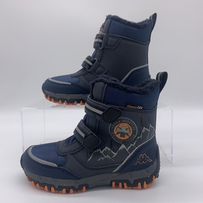 Buty chłopięce śniegowce zimowe KAPPA Rescue TEX rozmiar 29