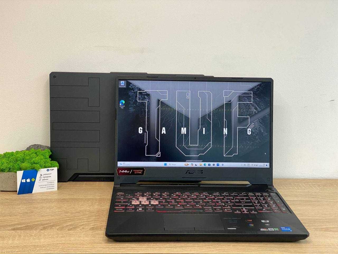 Ноутбук Asus Tuf  F15 FX506H i5-11400H/ 16/512 3050 НОВИЙ/ Гарантія