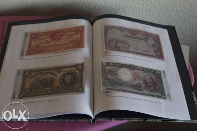 Coleção de notas antigas da república, até ao ano de 2000