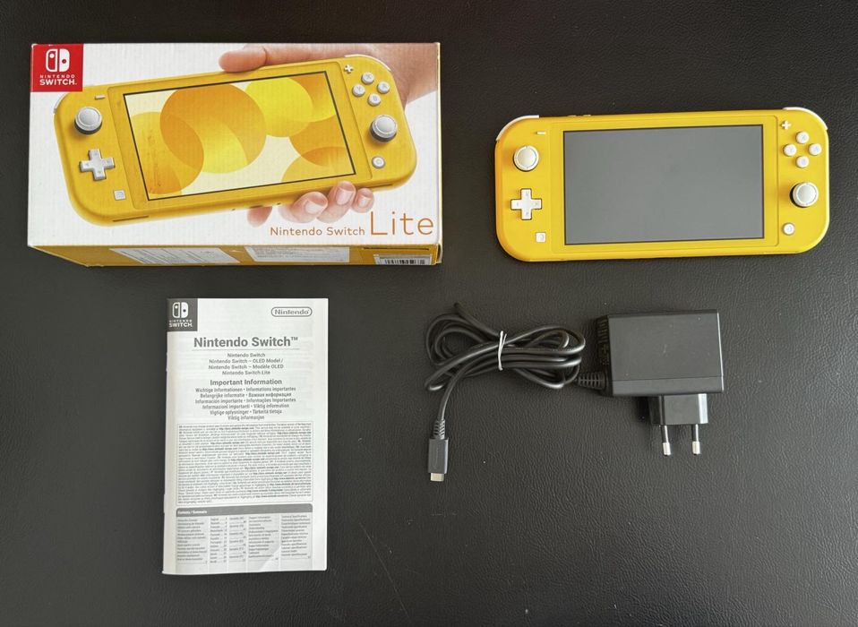 Новий NINTENDO switch lite yellow 128gb. Доставка новою поштою