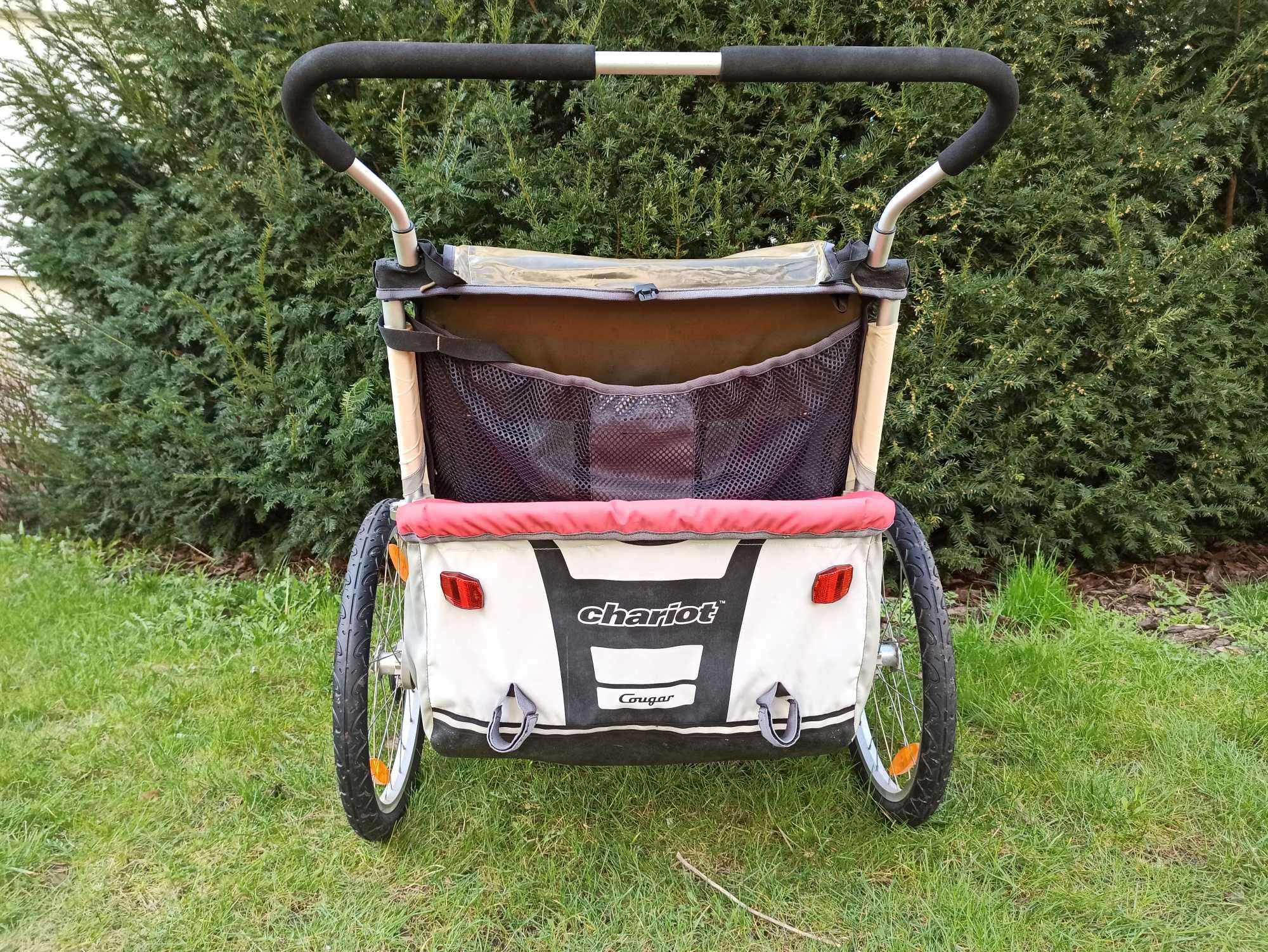 Przyczepka rowerowa amortyzowana Chariot Cougar II 2 I 1 Thule