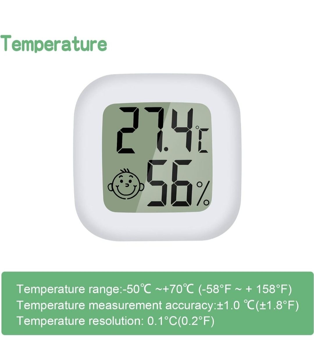 Indoor termometr hygrometer 3szt