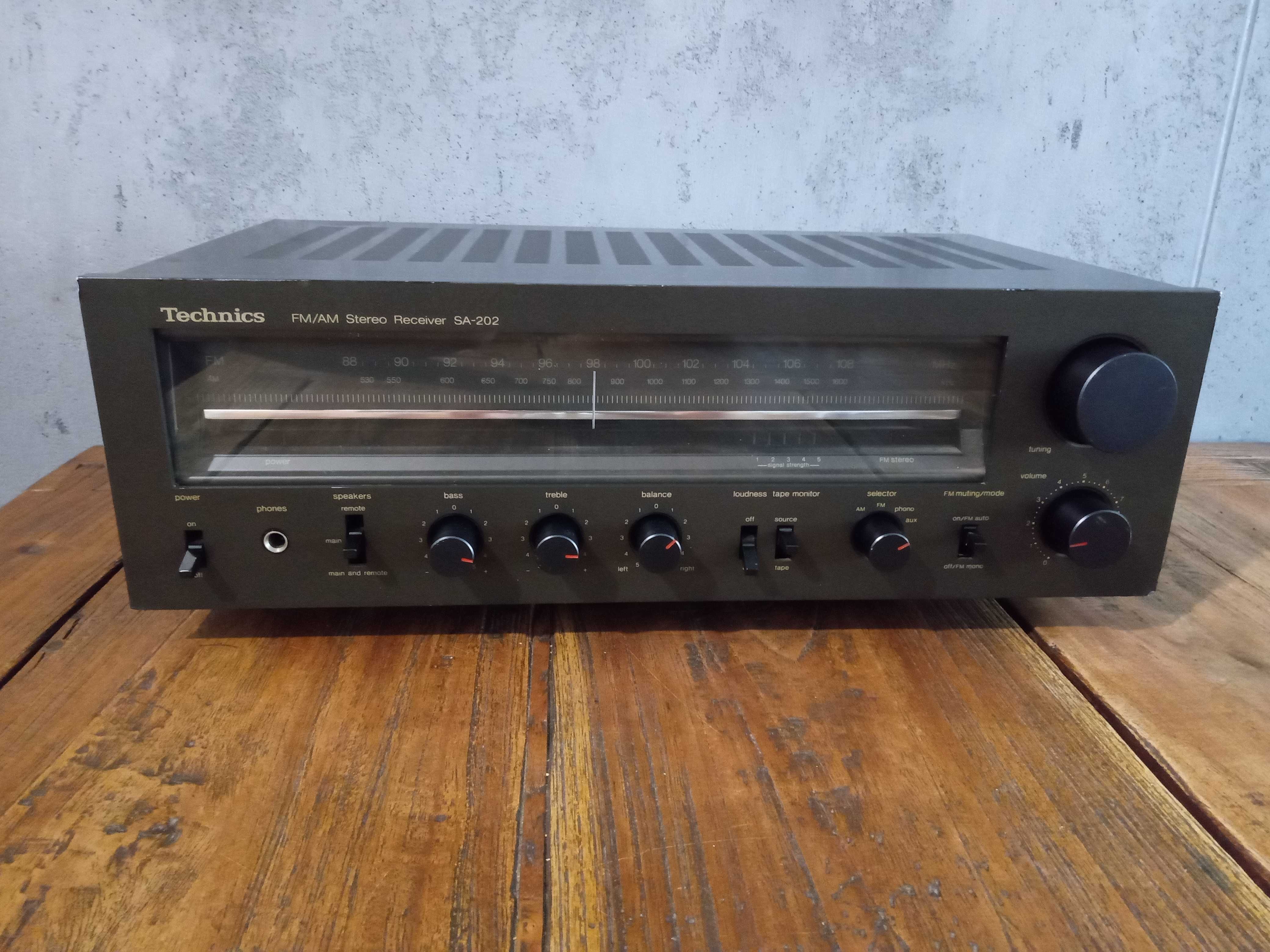 Technics SA-202 K/E, Amplituner , Zamiana