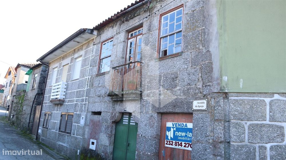 Moradia para Restaurar T2 Venda em Lajeosa do Dão,Tondela
