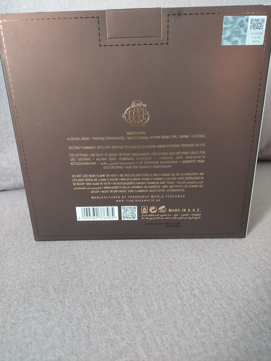 Perfumy Fragrance Word Signature Brown 80ml EDP