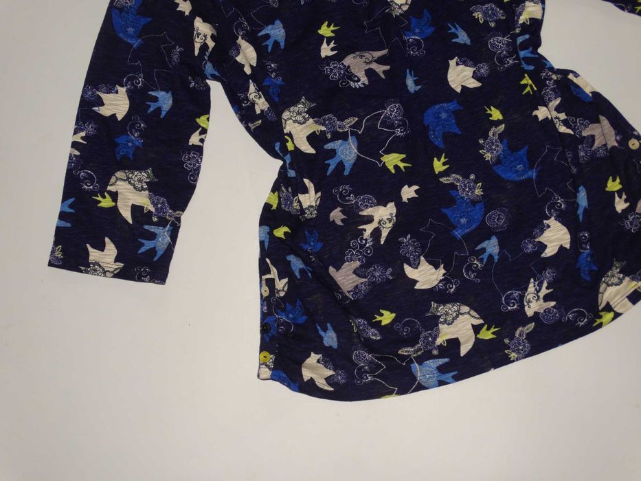 _M&S_Fajna modna kolorowa bluzka do pracy _R.44/46_