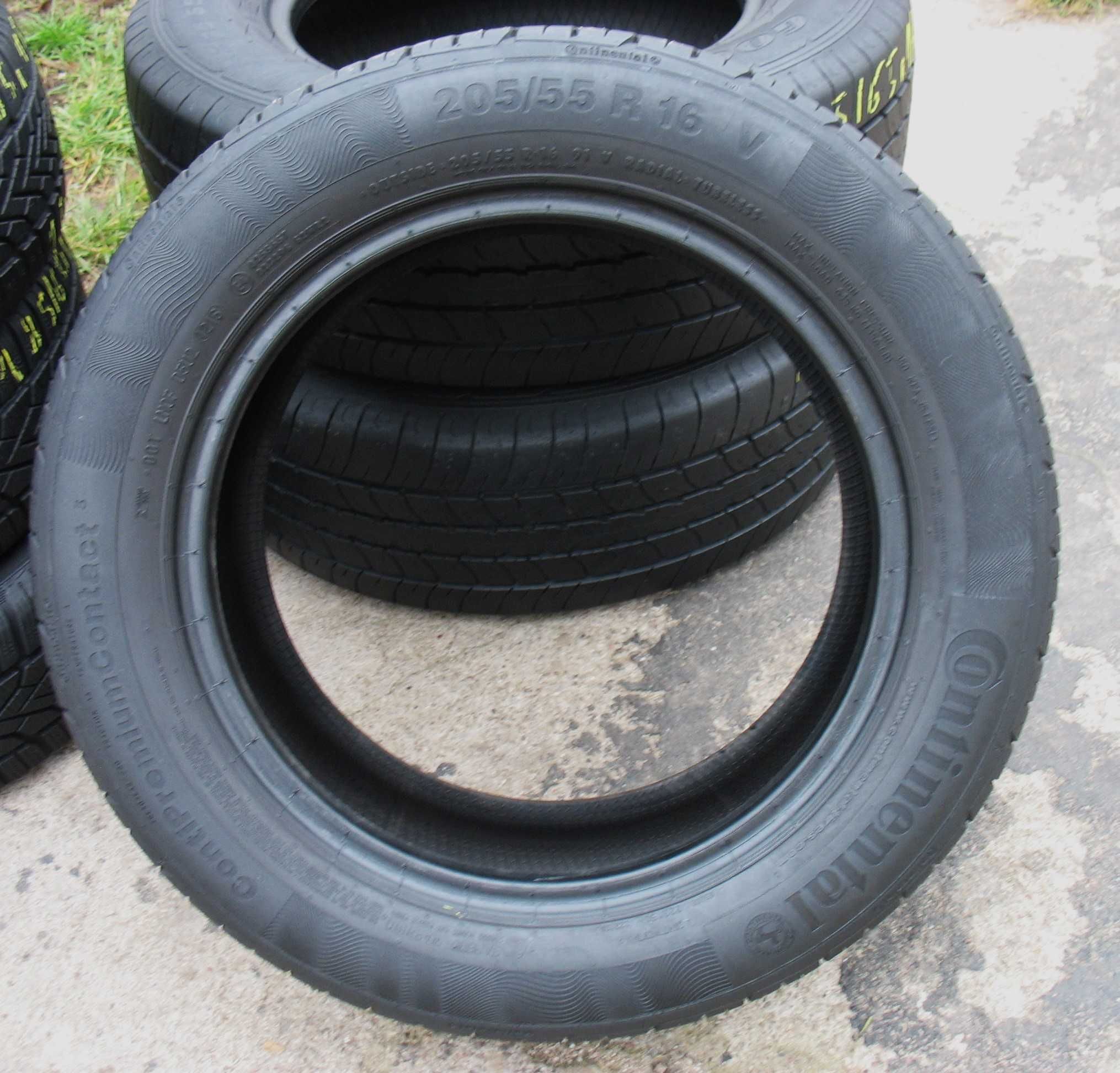 Opona 205/55r16 Continental Premium Contact 5 8mm 2016r