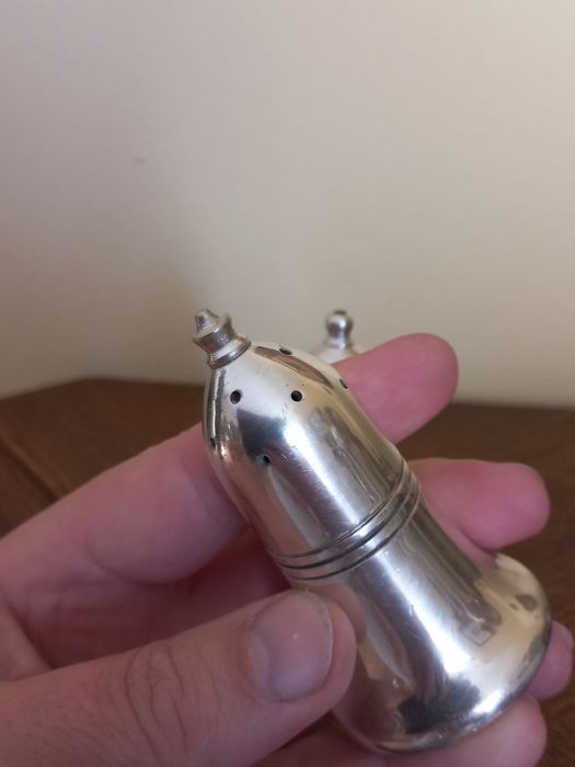 Zestaw do przypraw - elegancki masywny plater