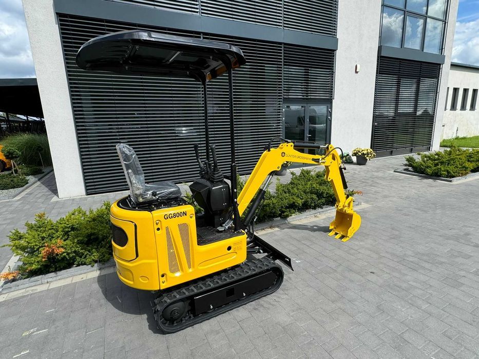 Minikoparka Gunter Grossmann GG800N " od ręki " Najtaniej