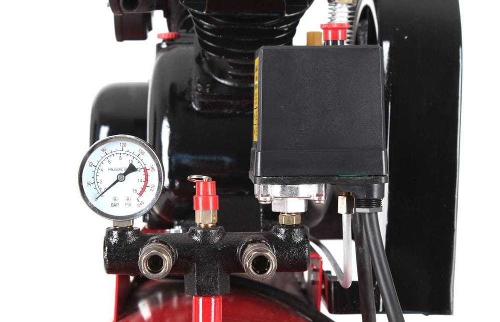 KRAFT&DELE Kompresor Sprężarka Ol 200l 400v 5,2Km 590L/min KD1473