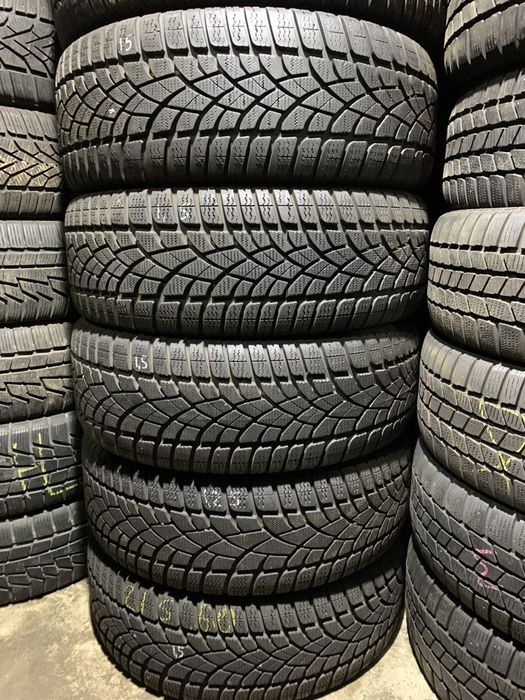 ПАРА б/у зима 205/50-R17 Dunlop Winter Sport 3D