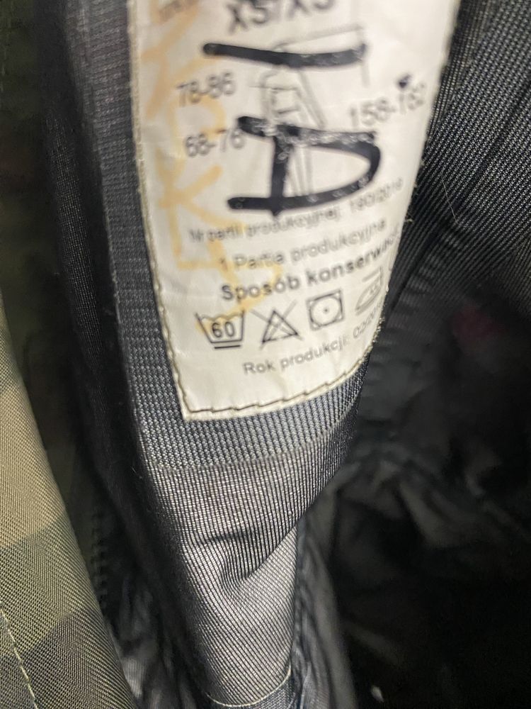 Kurtka goratex wojskowa xs/xs