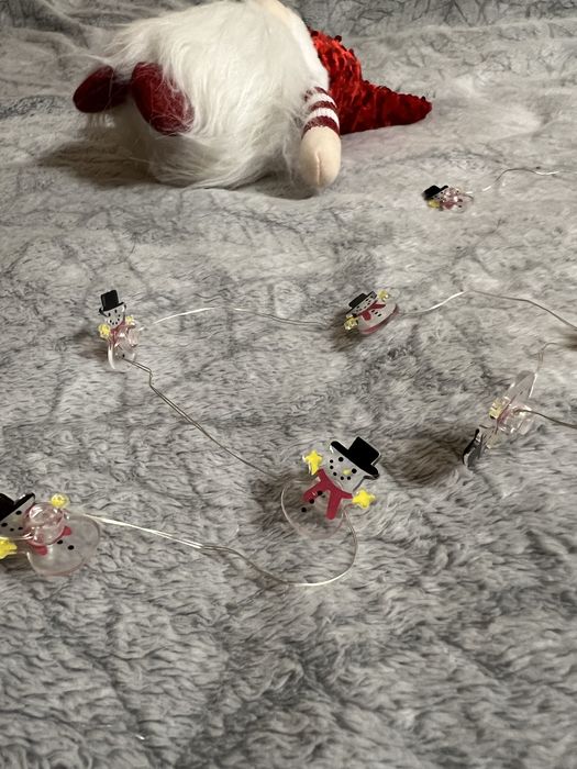 Гірлянда новорічна зі сніговичками, 2 м